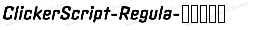 ClickerScript-Regula字体转换