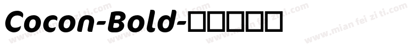 Cocon-Bold字体转换