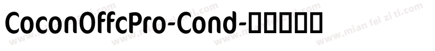 CoconOffcPro-Cond字体转换