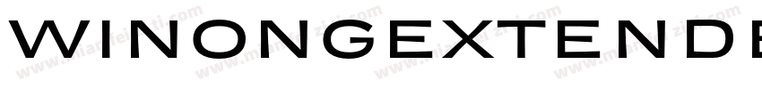 WinongExtendedDemo字体转换