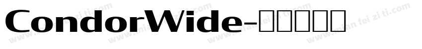 CondorWide字体转换