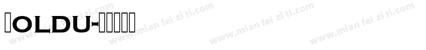 Boldu字体转换