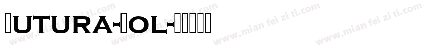 Futura-Bol字体转换