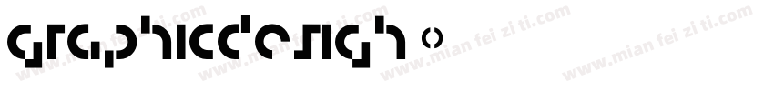 GraphicDesigh字体转换