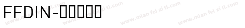 FFDIN字体转换