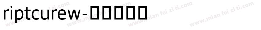 riptcurew字体转换