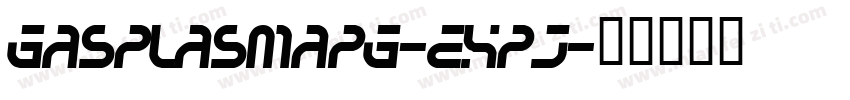 GasPlasmaPg-EXPj字体转换