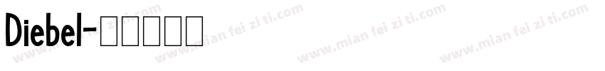 Diebel字体转换