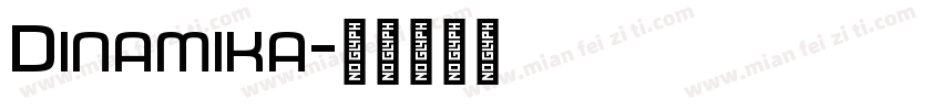 Dinamika字体转换