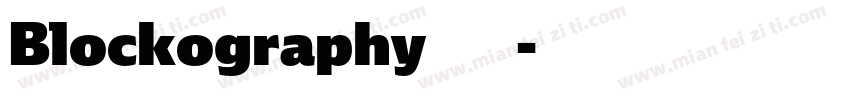 Blockography转换器字体转换