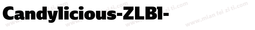 Candylicious-ZLBl字体转换