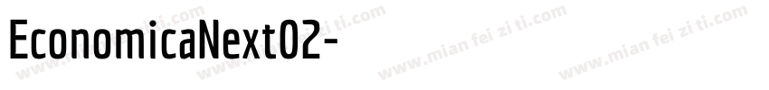 EconomicaNext02字体转换