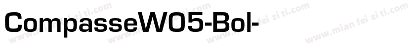 CompasseW05-Bol字体转换