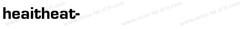 heaitheat字体转换