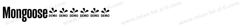 Mongoose字体转换
