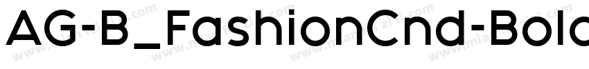 AG-B_FashionCnd-Bold字体转换