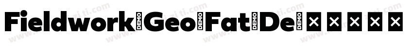 Fieldwork-Geo-Fat-De字体转换