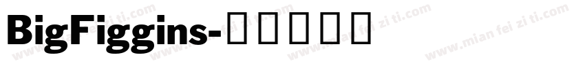 BigFiggins字体转换