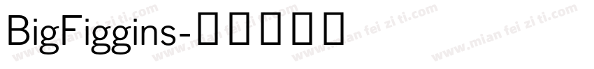 BigFiggins字体转换