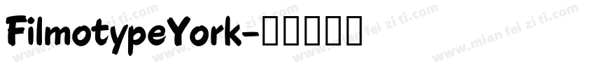 FilmotypeYork字体转换