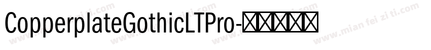 CopperplateGothicLTPro字体转换