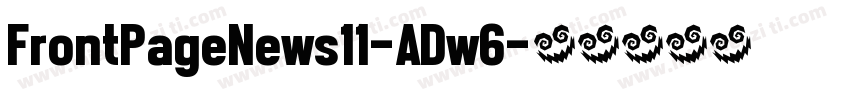 FrontPageNews11-ADw6字体转换