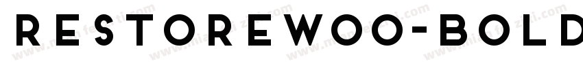 RestoreW00-Bold字体转换