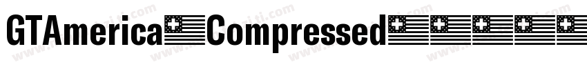 GTAmerica-Compressed字体转换