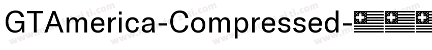 GTAmerica-Compressed字体转换