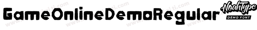 GameOnlineDemoRegular字体转换