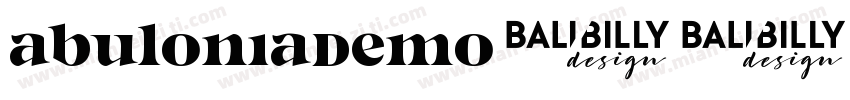 AbuloniaDemo字体转换