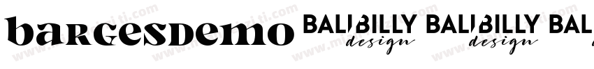 BargesDemo字体转换