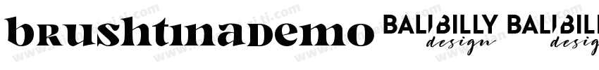 BrushtinaDemo字体转换