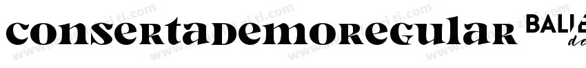 ConsertaDemoRegular-2znv字体转换