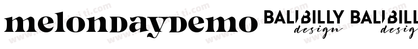 MelondayDemo字体转换