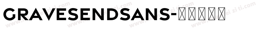 gravesendsans字体转换