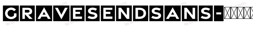 gravesendsans字体转换