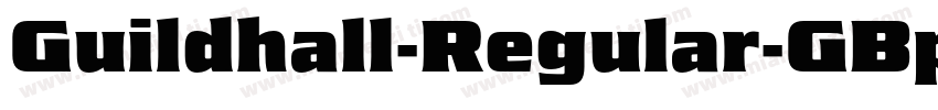 Guildhall-Regular-GBpc-EUC-H字体转换
