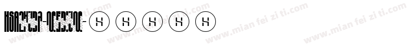 HSAlhuda-medium字体转换