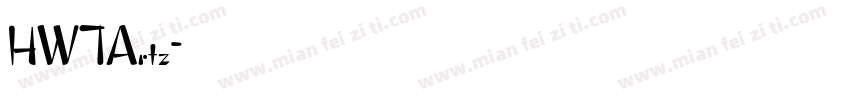 HWTArtz字体转换