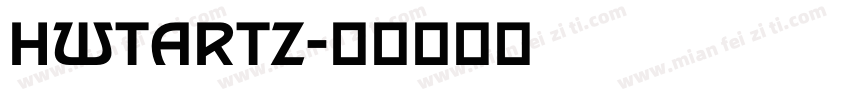 HWTArtz字体转换