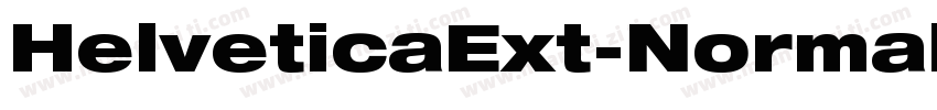 HelveticaExt-Normal字体转换
