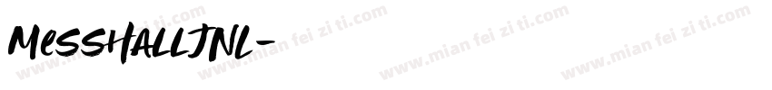 MessHallJNL字体转换