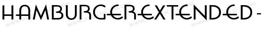 HamburgerExtended字体转换