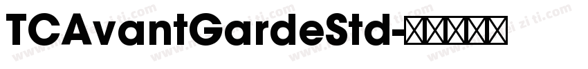 TCAvantGardeStd字体转换