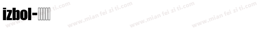 izbol字体转换