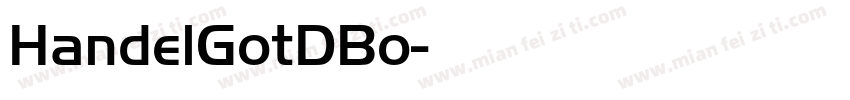 HandelGotDBo字体转换