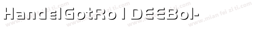 HandelGotRo1DEEBol字体转换