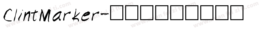 ClintMarker字体转换