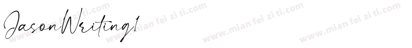 JasonWriting1字体转换